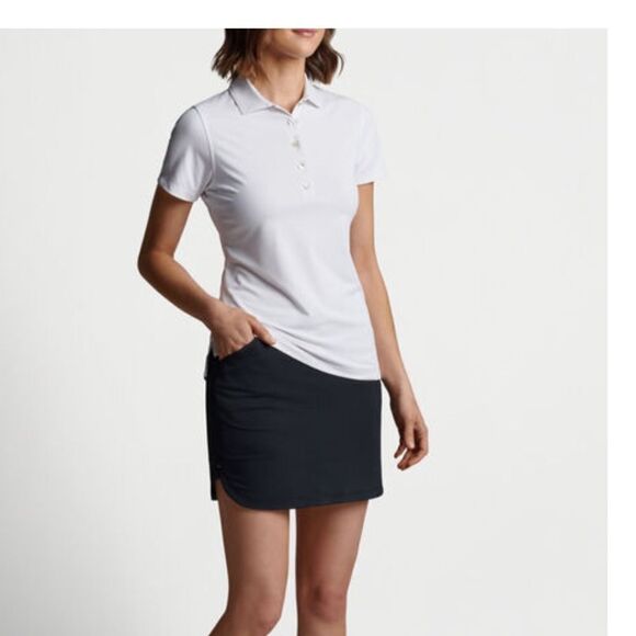 Peter Millar Perfect Fit Performance Polo White XL Nwt in packaging - Picture 4 of 10